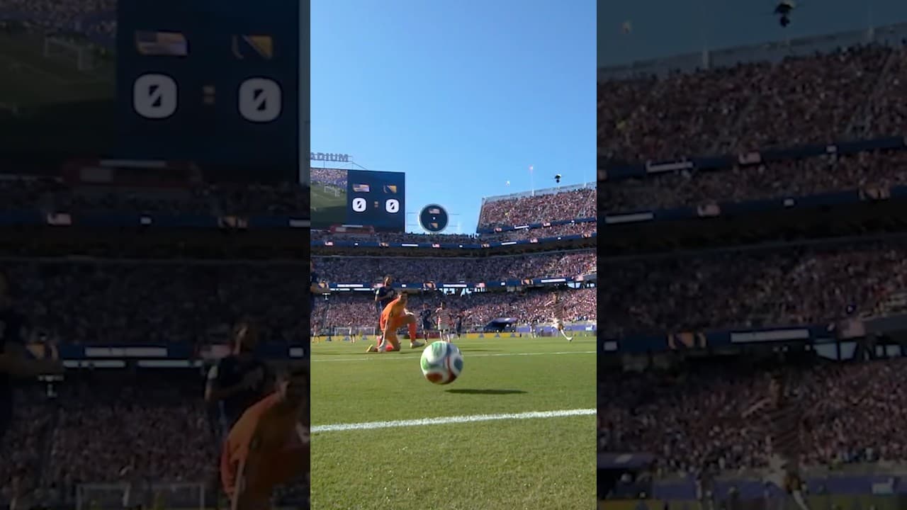 Balogun scores the first goal for USA against Bosnia and Herzegovina #FIFAWorldCupOnYT