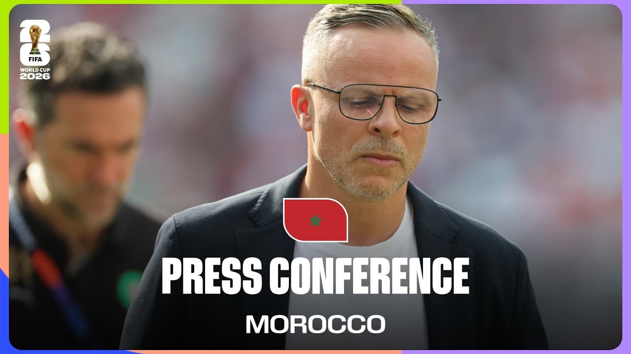 Post-Match Press Conference: Morocco's Mohamed Ouahbi On 2-0 Loss To France