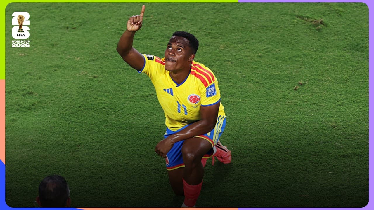 Jhon Arias Goal | Colombia 1-0 Ghana | FIFA World Cup 2026™