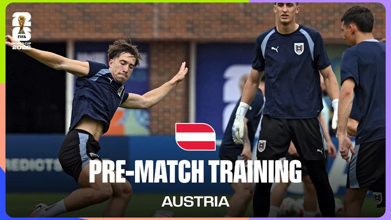 Austria Train Before Spain | FIFA World Cup 2026™