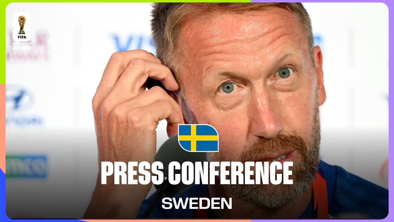 Sweden On Playing Netherlands | Graham Potter & Victor Lindelöf Take Questions