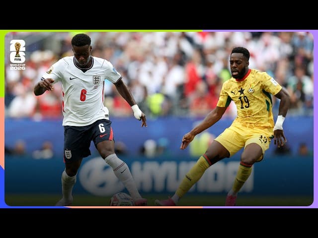 England Come Close! | England 0-0 Ghana | FIFA World Cup 2026™
