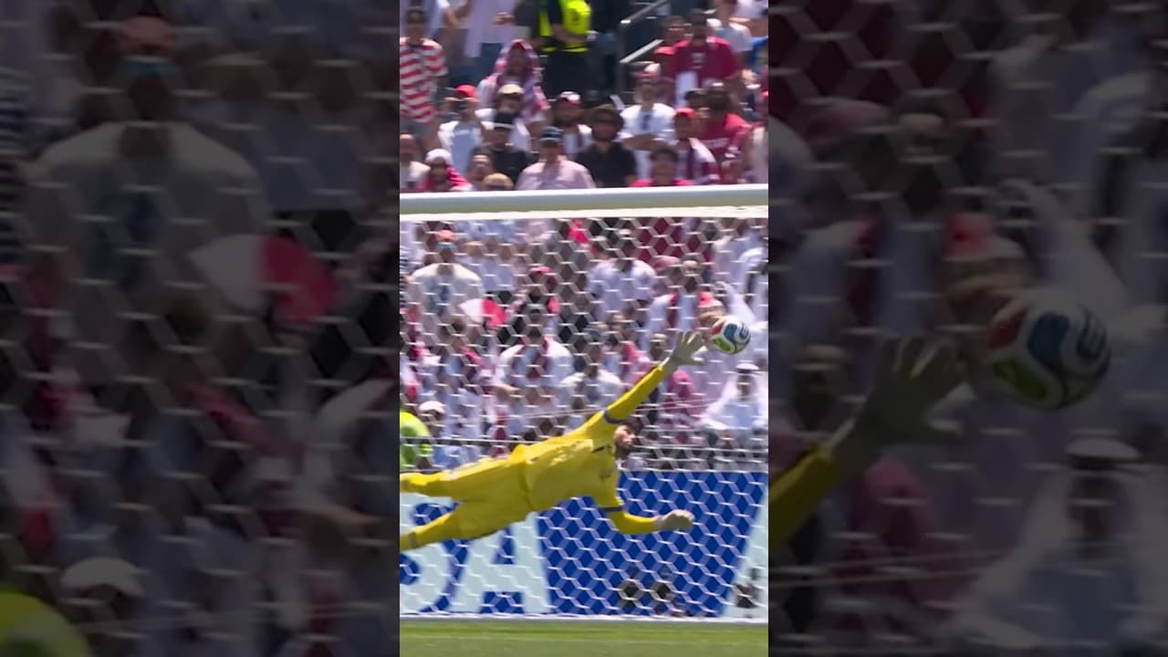 Alajbegovic scores Bosnia and Herzegovina's first goal against Qatar. #FIFAWorldCupOnYT
