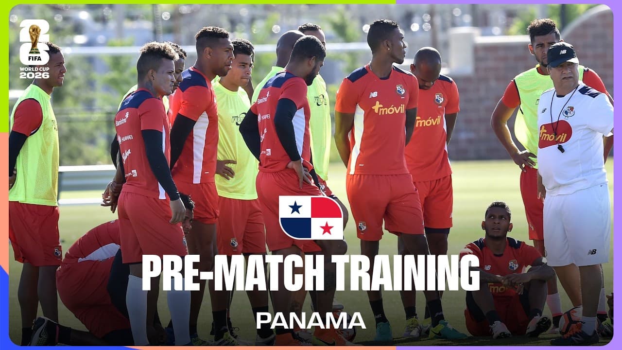 Panama Train Before Croatia | FIFA World Cup 2026™