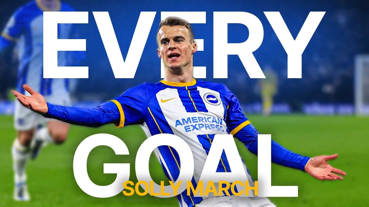 EVERY GOAL from Solly March's Brighton career