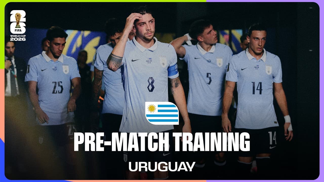 Uruguay Train Before Spain | FIFA World Cup 2026™