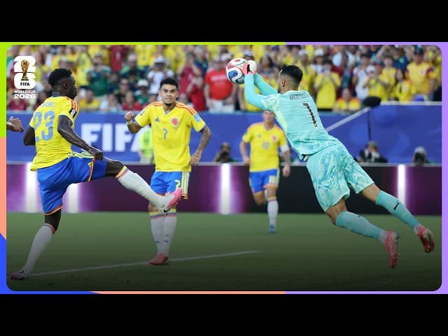Diogo Costa Save | Colombia 0-0 Portugal | FIFA World Cup 2026™