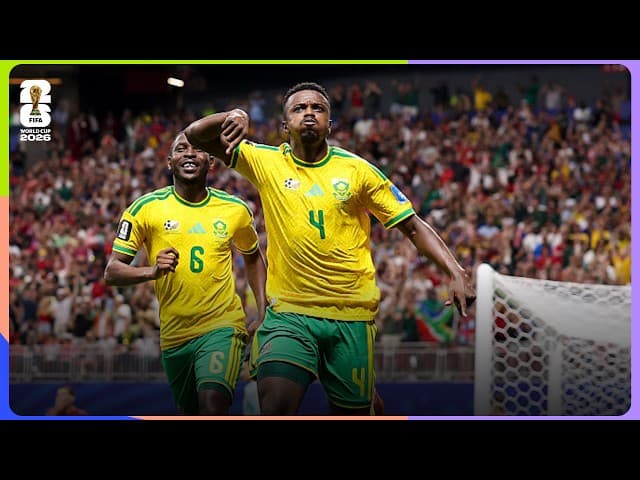Teboho Mokoena Goal | Czechia 1-1 South Africa | FIFA World Cup 2026™