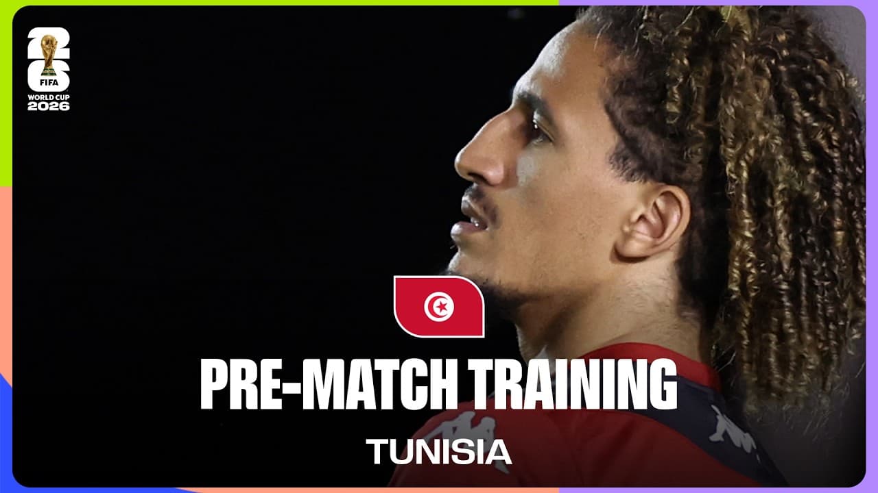 Tunisia Train Before Netherlands | FIFA World Cup 2026™