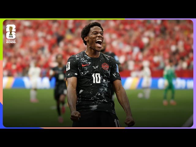 Jonathan David Goal | Canada 6-0 Qatar | FIFA World Cup 2026™
