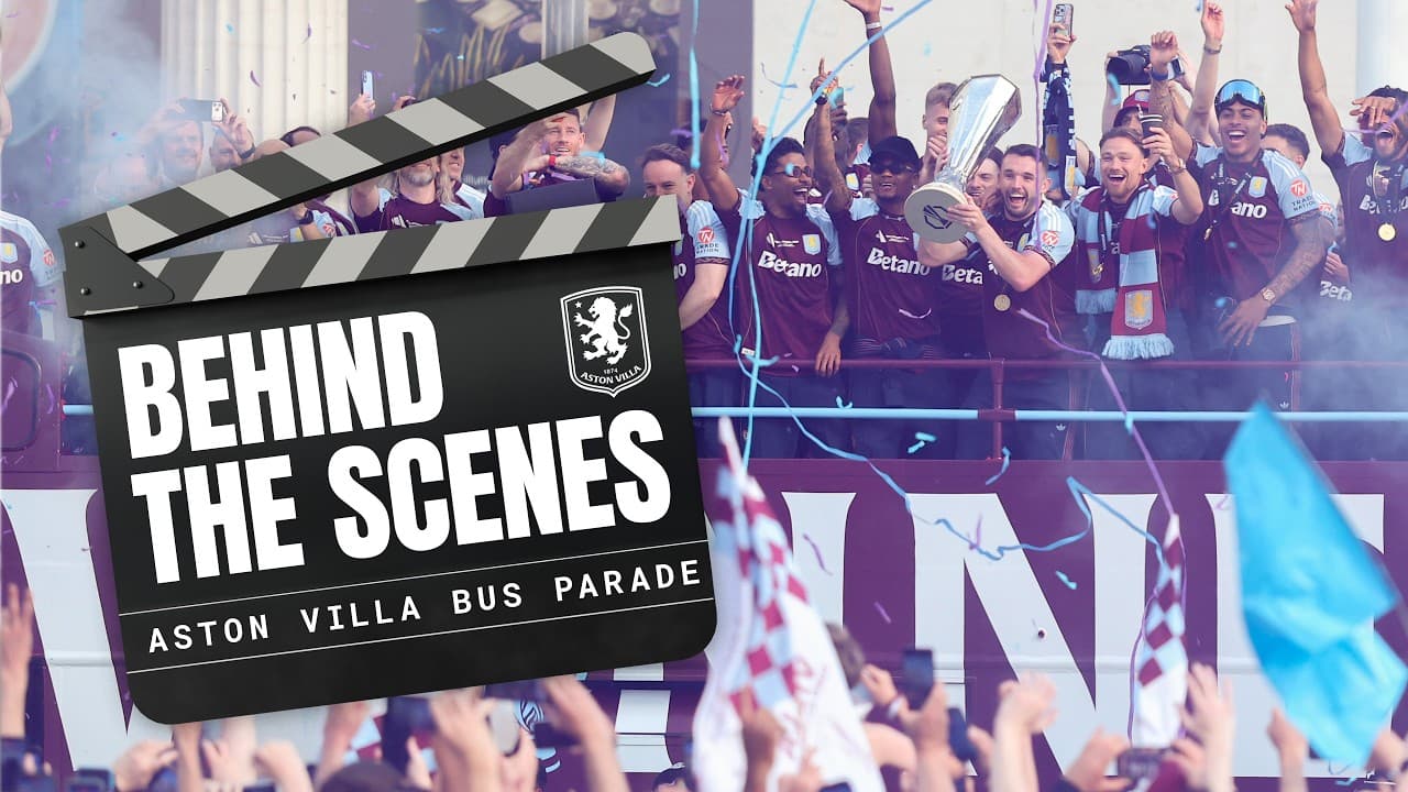 ASTON VILLA TAKE OVER BIRMINGHAM 🤩🏆 | Behind The Scenes of Aston Villa's Victory Parade