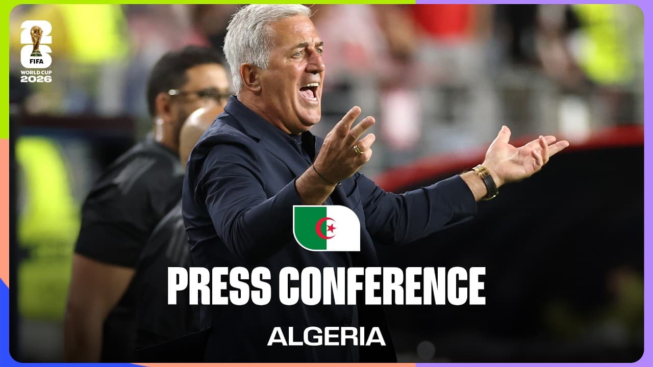 Algeria On Playing Austria | Vladimir Petković Takes Questions