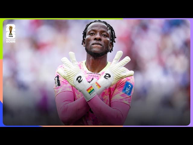 Benjamin Asare Save | England 0-0 Ghana | FIFA World Cup 2026™