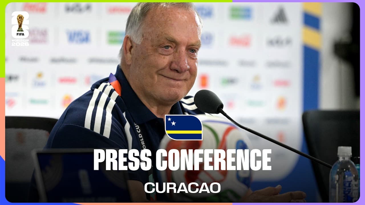 Curacao On Playing Cote d'Ivoire | Dick Advocaat And Tahith Chong Takes Questions