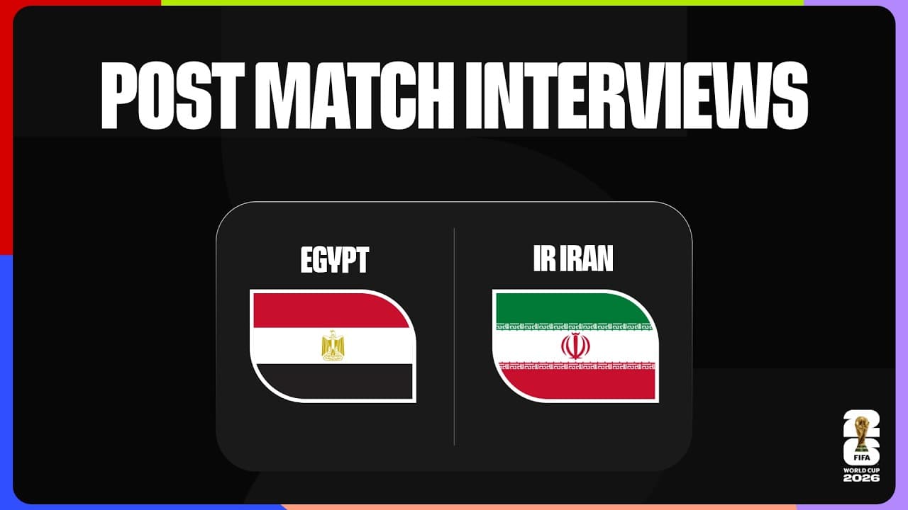 Post-Match Interviews: Egypt 1-1 IR Iran