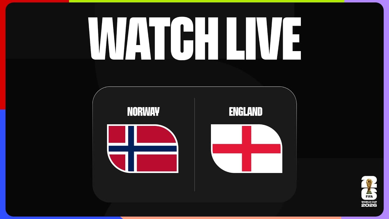 WATCH LIVE | Norway v England | Quarter-final | FIFA World Cup 2026™