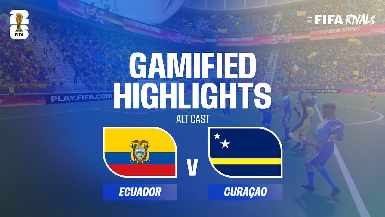 Alt Cast Highlights: Ecuador v Curaçao | FIFA World Cup 2026™