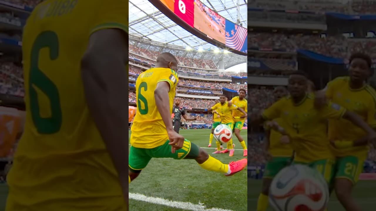 A massive defensive effort from South Africa 🇿🇦 #FIFAWorldCupOnYT