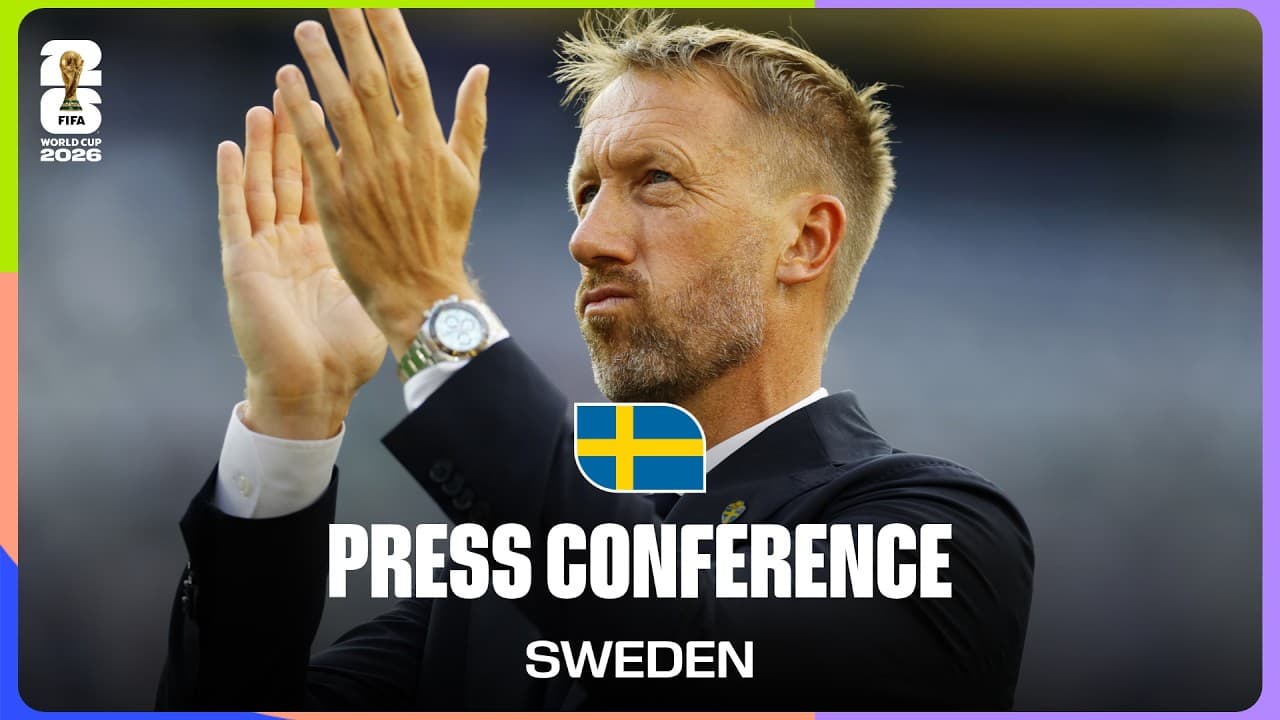 Post-Match Press Conference: Sweden's Graham Potter On The 3-0 Loss To France