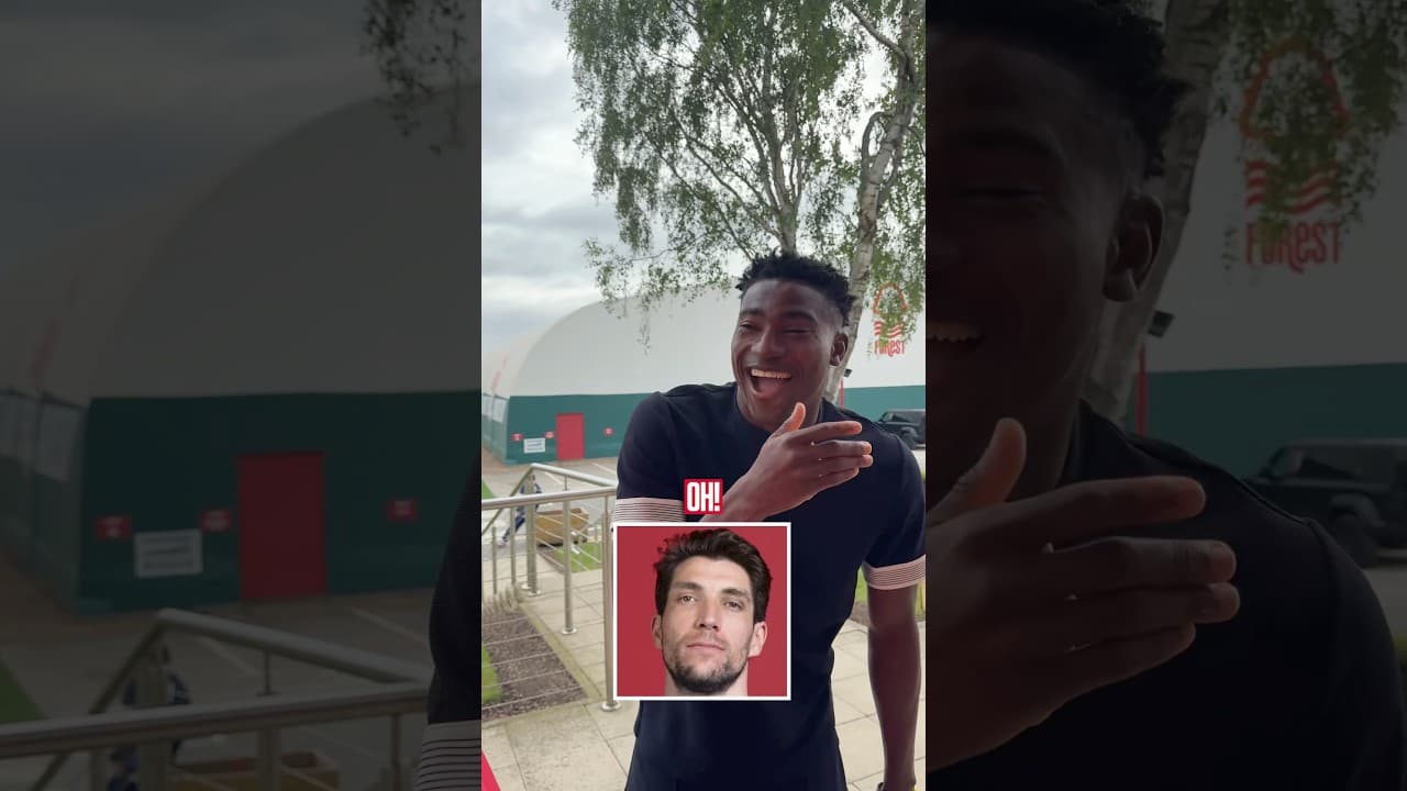 Forest first-team players guess HILARIOUS face swaps 🤔😆