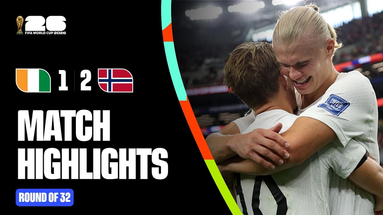 Highlights | Cote d'Ivoire 1-2 Norway | FIFA World Cup 2026™
