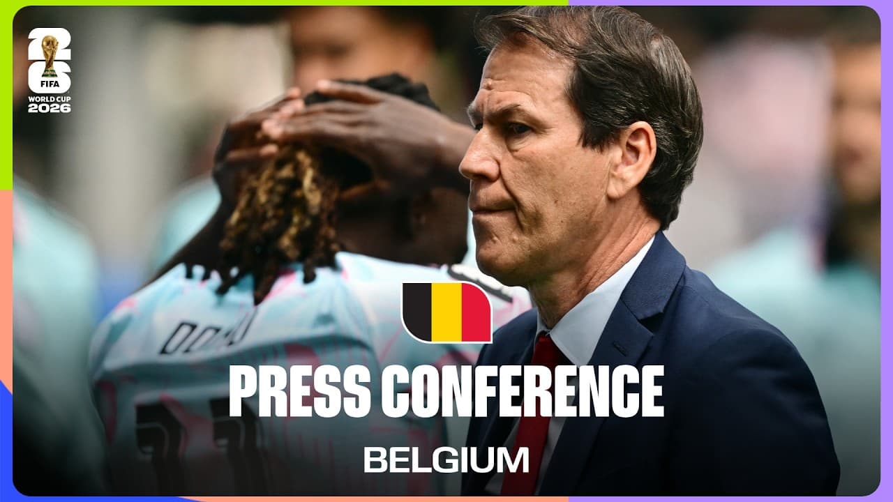 Post-Match Press Conference: Belgium's Rudi Garcia On The 3-2 Win Over Senegal