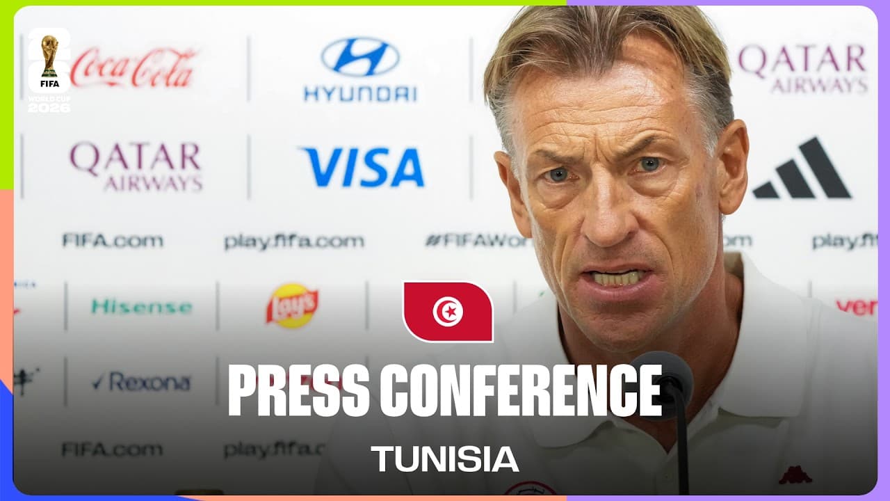 Tunisia On Playing Netherlands | Hervé Renard & Aymen Dahmen Take Questions