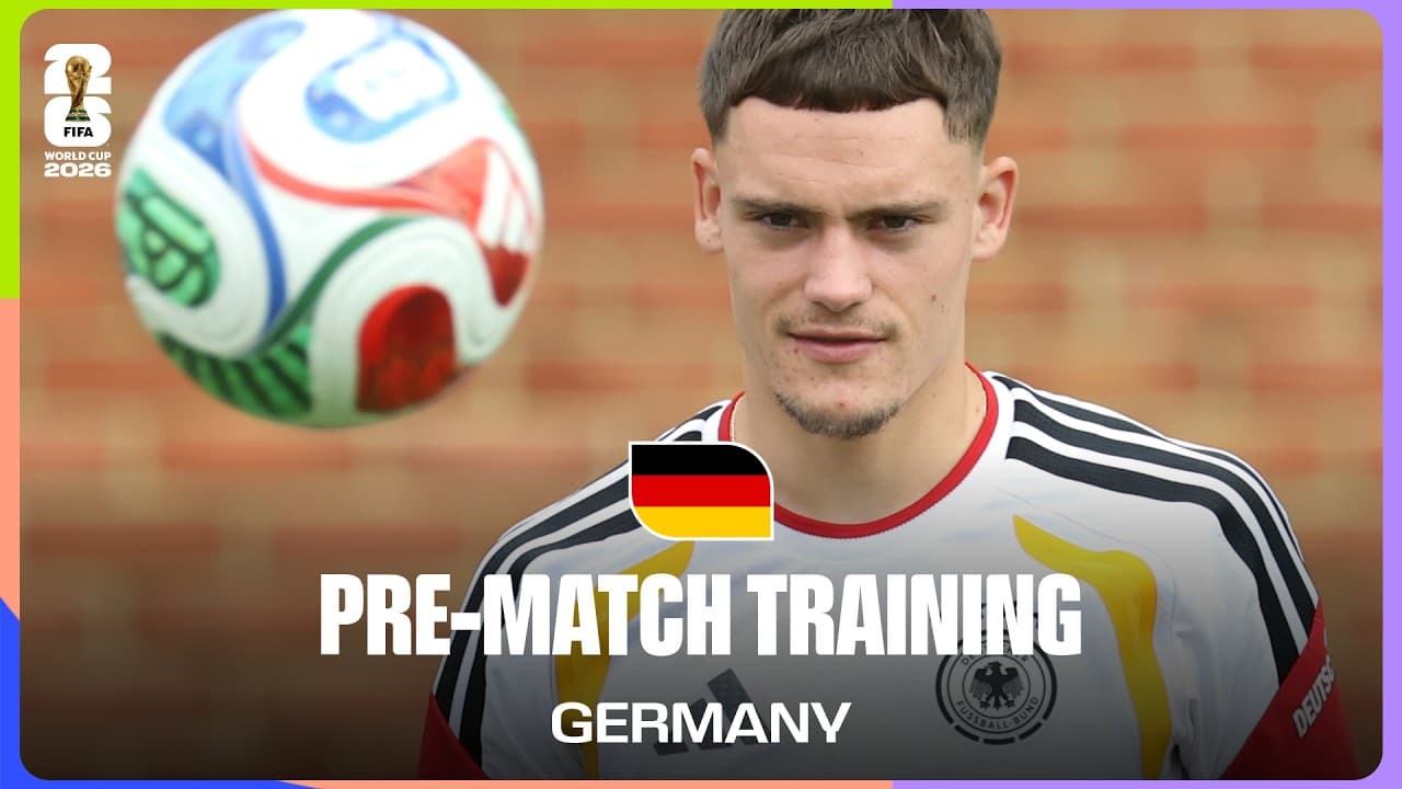 Germany Train Before Paraguay | FIFA World Cup 2026™