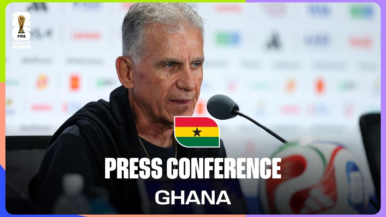 Post-Match Press Conference: Ghana's Carlos Queiroz On 1-0 Loss To Colombia