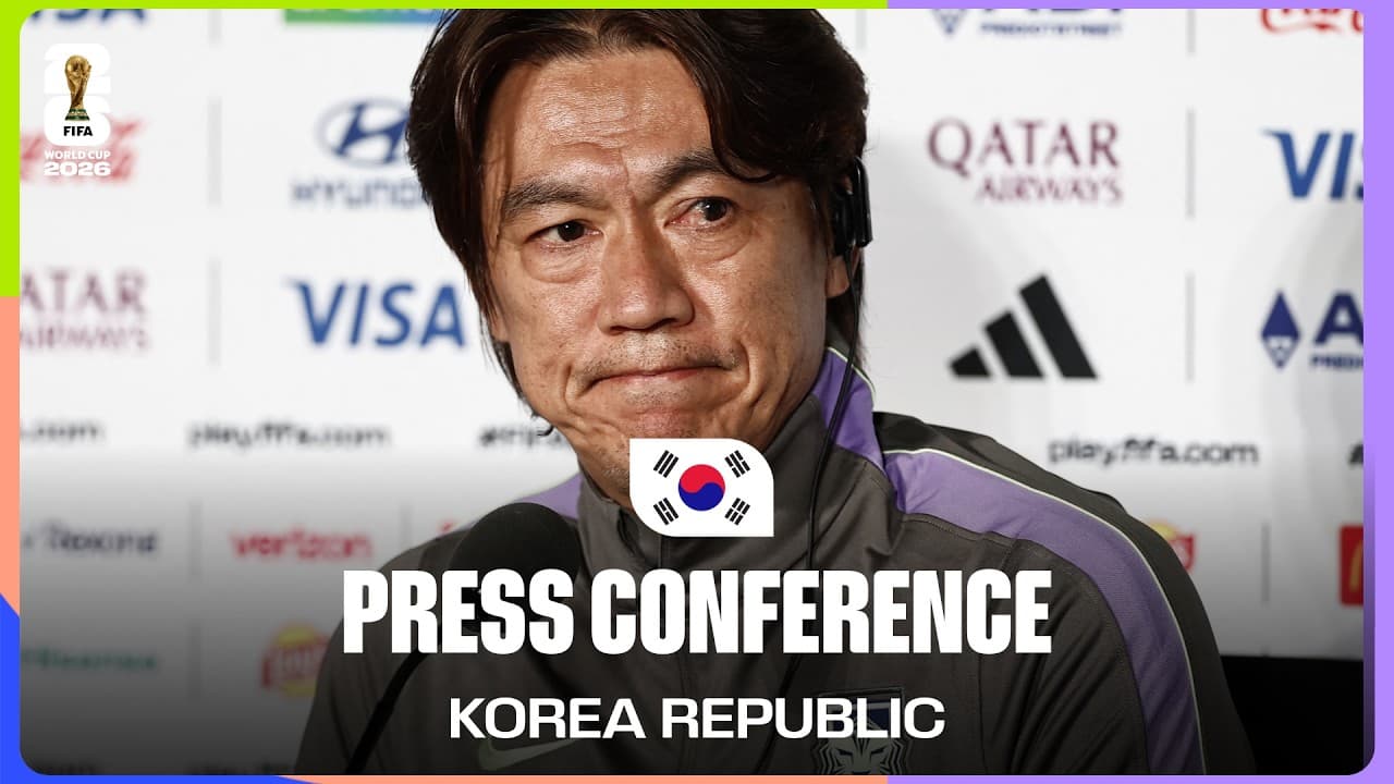 Korea Republic On Playing Mexico | Hong Myungbo & Hwang Inbeom Answer Questions