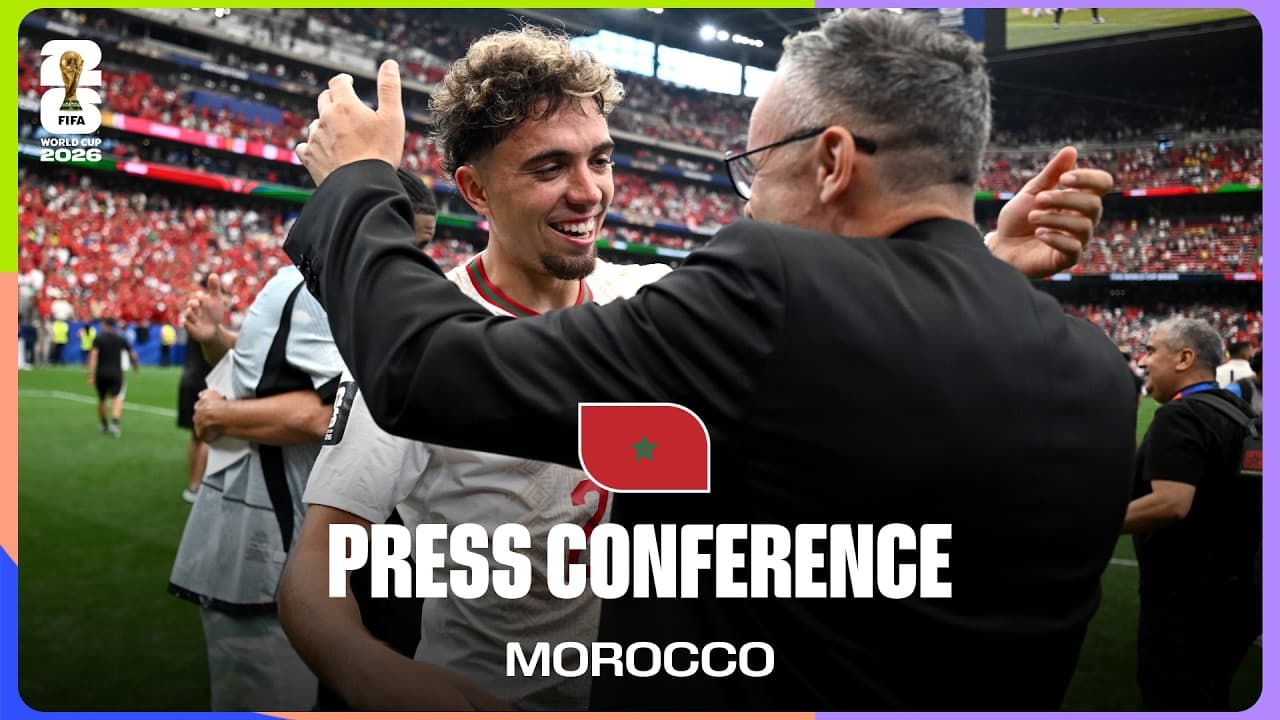 Post-Match Press Conference: Morocco's Mohamed Ouahbi On The 3-0 Win Over Canada