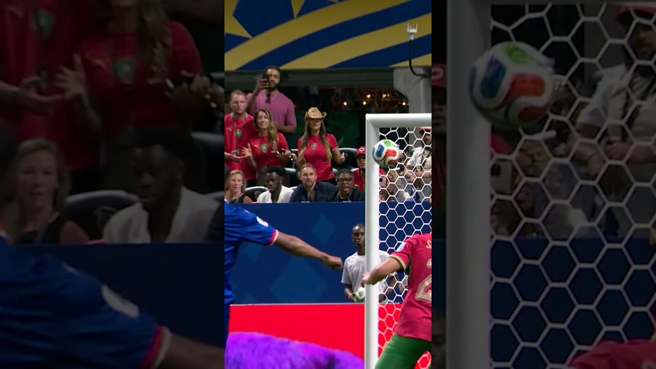 Isidor and a golazo that Haiti will remember forever. 🇭🇹👏 #FIFAWorldCupOnYT