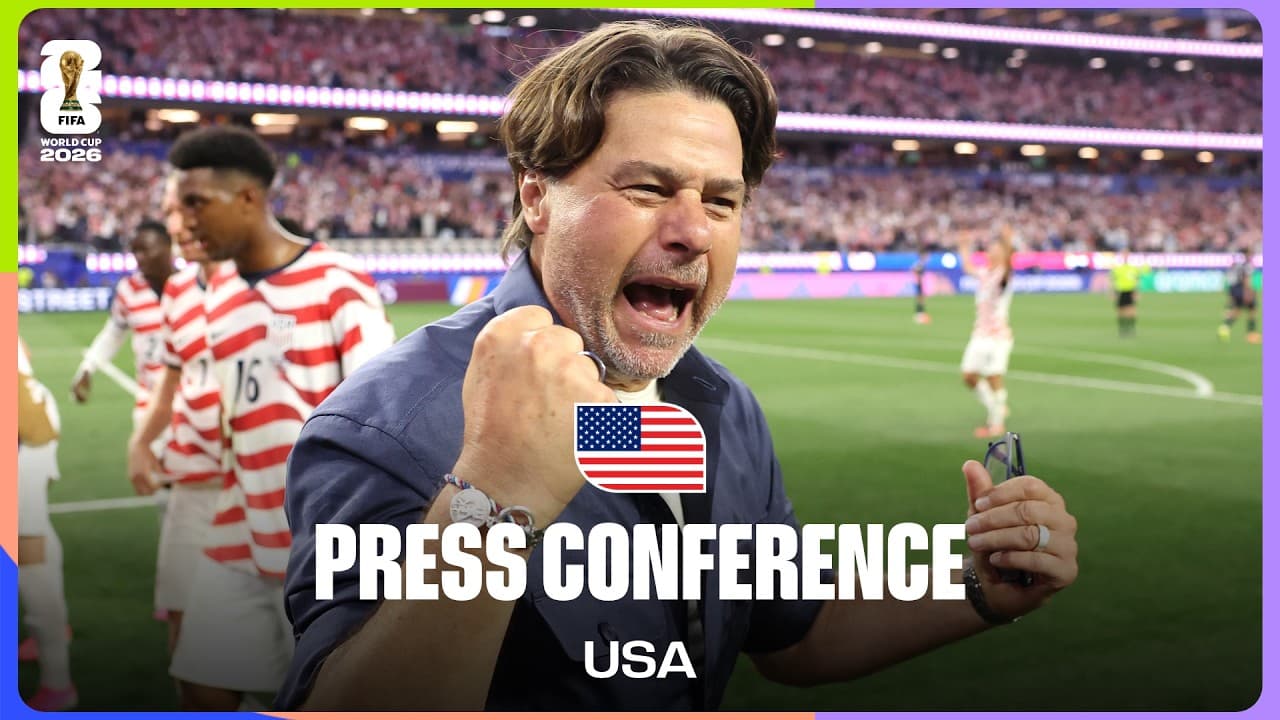 Post-Match Press Conference: USA's Mauricio Pochettino On 4-1 Win Over Paraguay