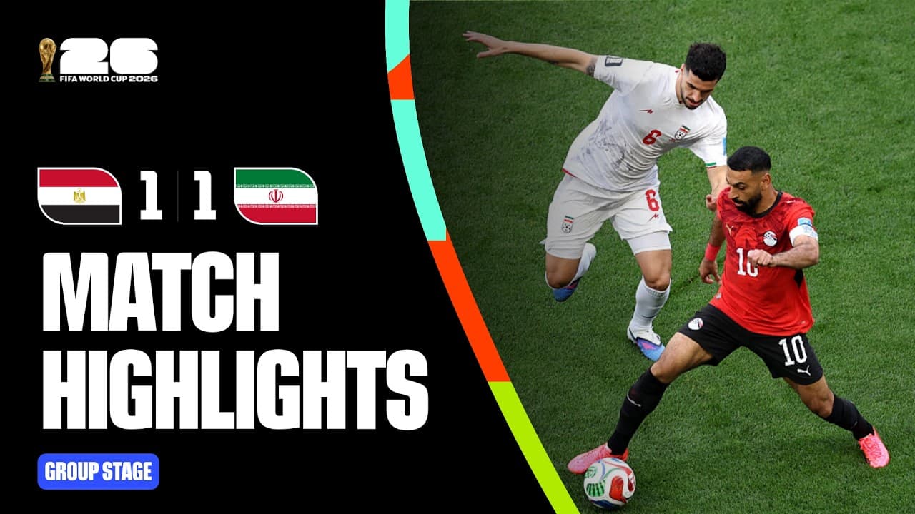 Highlights | Egypt 1-1 IR Iran | FIFA World Cup 2026™