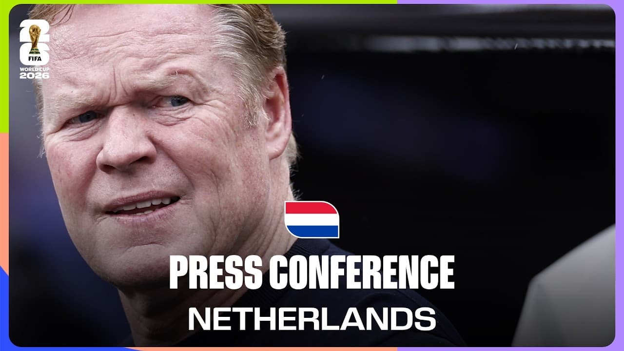 Post-Match Press Conference: Netherlands's Ronald Koeman On The 3-1 Win Over Tunisia