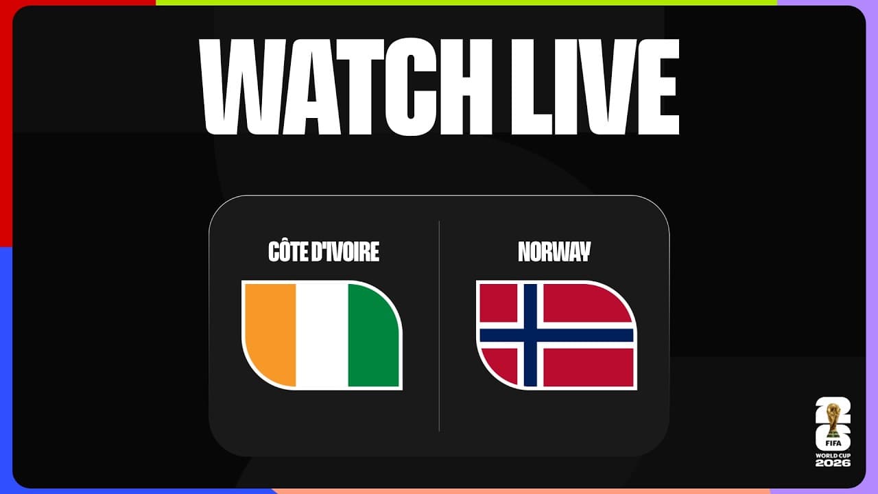 WATCH LIVE | Côte d'Ivoire v Norway | Round of 32 | FIFA World Cup 2026™