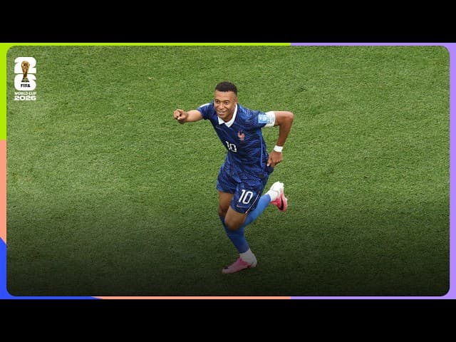 Kylian Mbappé Goal | France 3-0 Iraq | FIFA World Cup 2026™