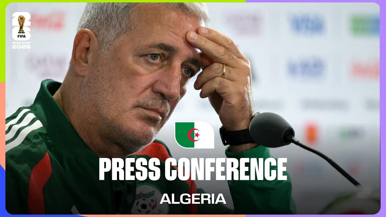 Algeria On Playing Switzerland | Vladimir Petković Takes Questions