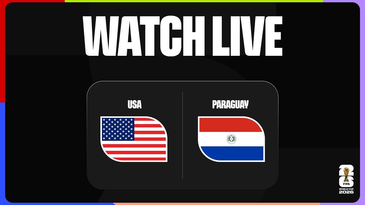 WATCH LIVE | USA v Paraguay | Group Stage D | FIFA World Cup 2026™