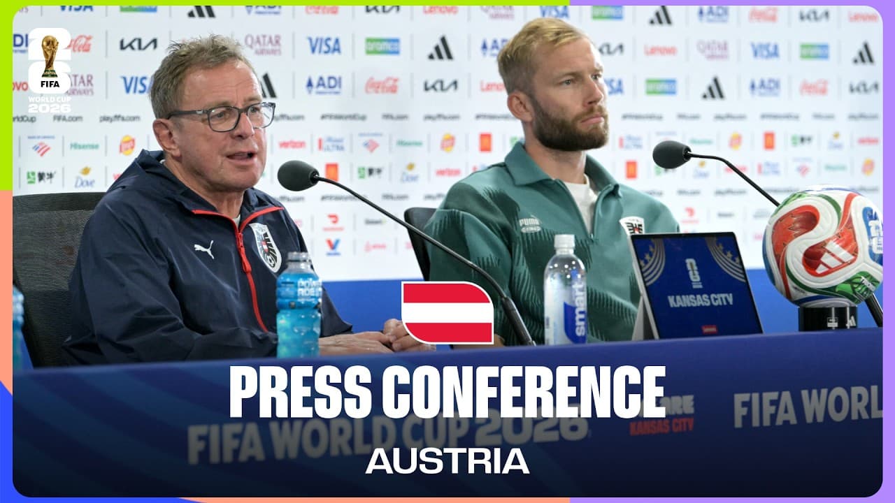 Austria On Playing Algeria | Ralf Rangnick & Konrad Laimer Takes Questions