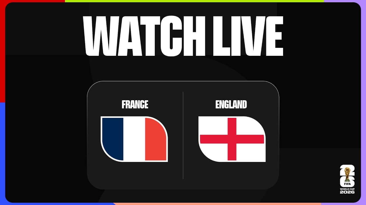WATCH LIVE | France v England | Bronze Final | FIFA World Cup 2026™