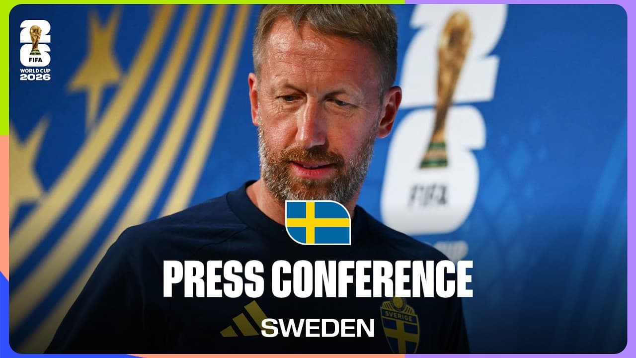 Sweden On Playing Japan | Graham Potter Takes Questions