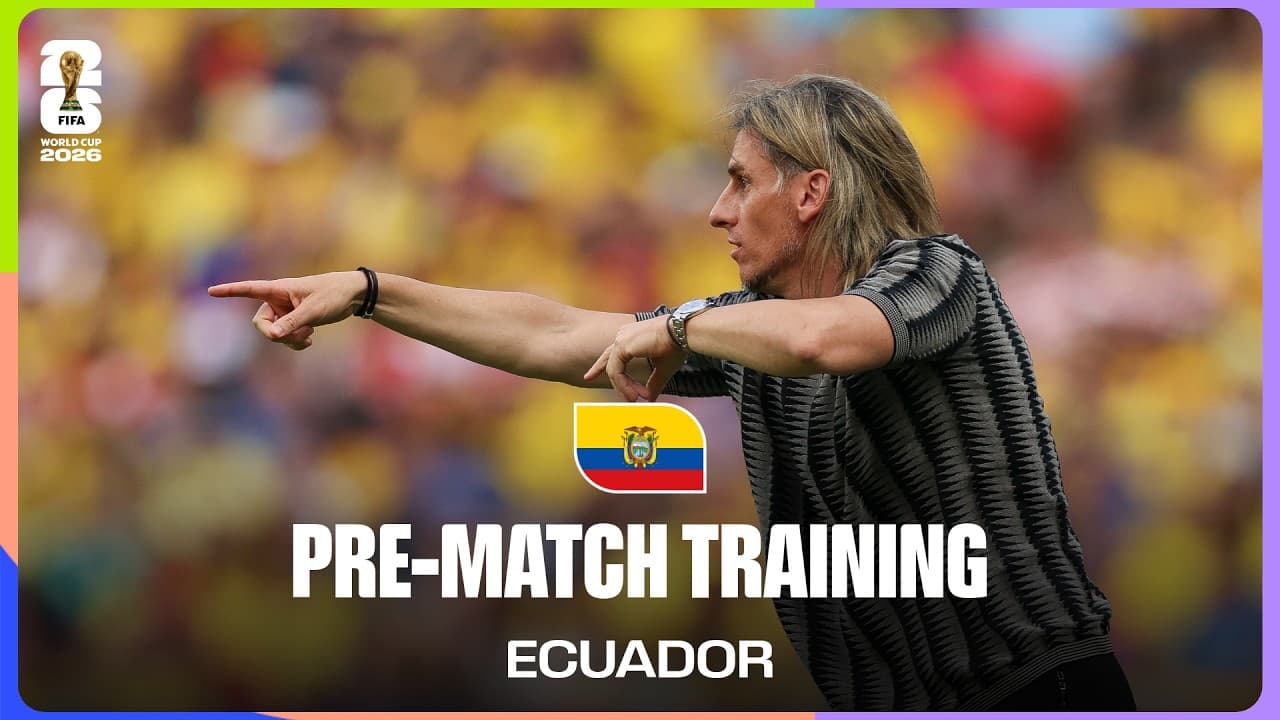 Ecuador Train Before Germany FIFA World Cup 2026™