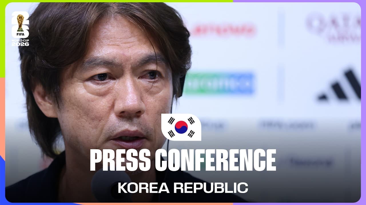 Post-Match Press Conference: Korea Republic's Hong Myungbo On 1-0 Loss Against South Africa