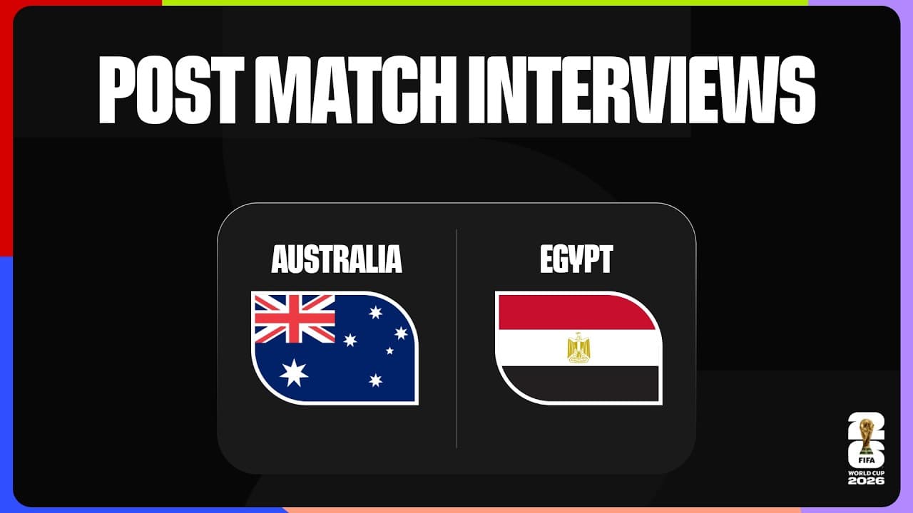Post-Match Player Interviews | Australia (2)1-1(4) Egypt