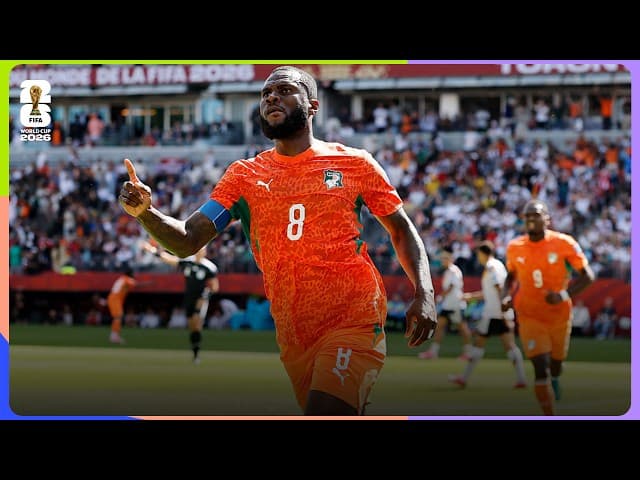 Franck Kessie Goal | Germany 2-1 Cote d'Ivoire | FIFA World Cup 2026™