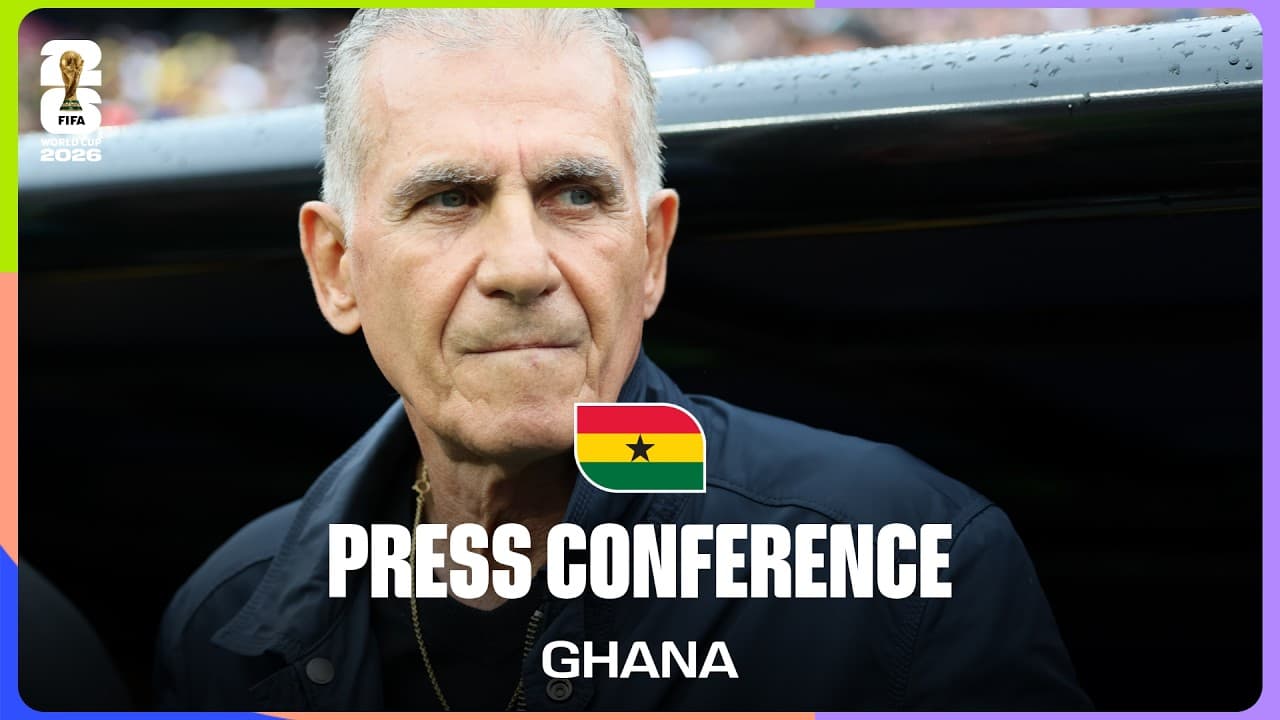 Ghana On Playing Croatia | Carlos Queiroz & Antoine Semenyo Takes Questions