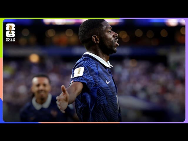 Ousmane Dembélé Goal | France 3-0 Iraq | FIFA World Cup 2026™