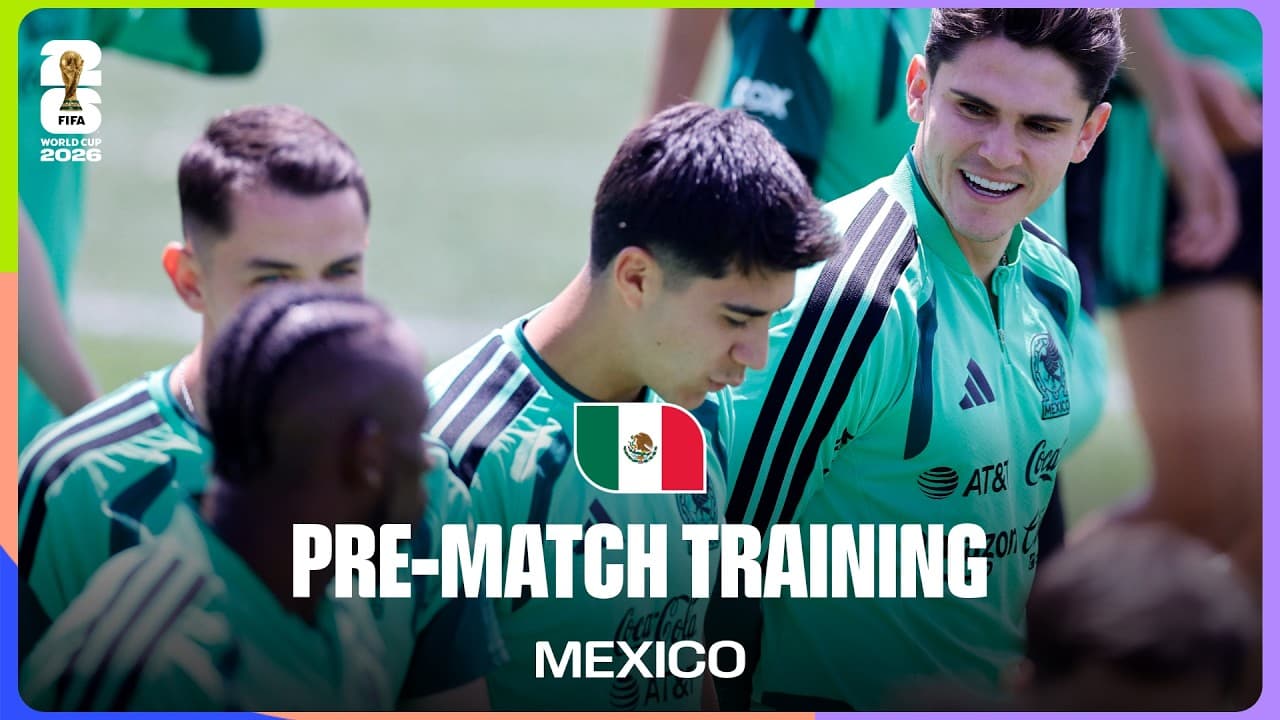 Mexico Train Before Ecuador | FIFA World Cup 2026™