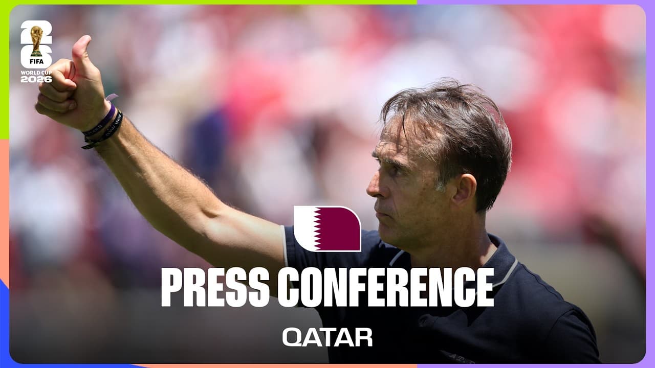 Post-Match Press Conference: Qatar's Julen Lopetegui On The 1-1 Draw With Switzerland